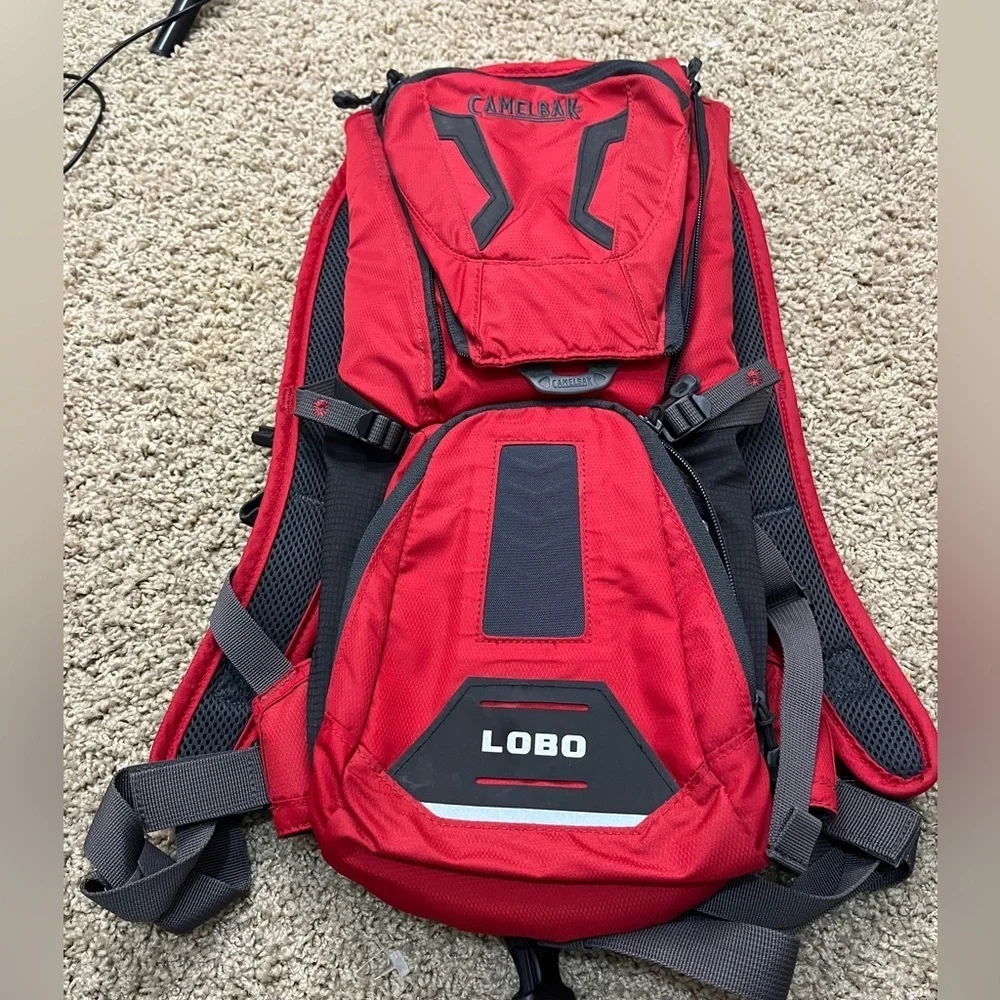 Camelbak Lobo Hydration Backpack - Red - No Bladder - USED